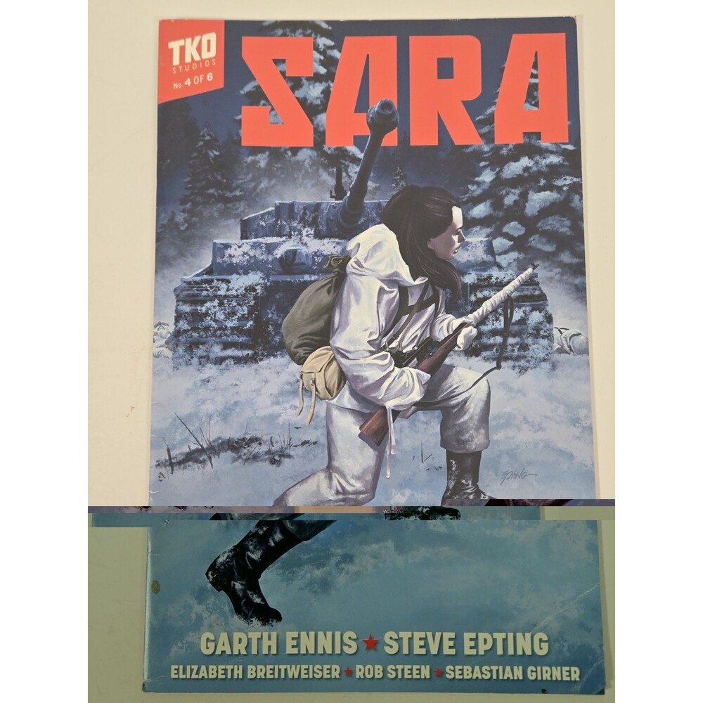 Sara #1-4 Comic Lot TKO Studios Garth Ennis Steve Epting WWII 4 Issue Set Sniper - Picture 6 of 12